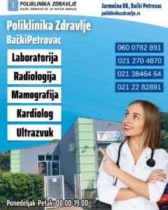 poliklinika zdravlje backi petrovac