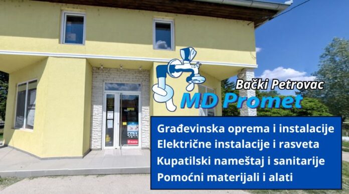 md promet backi petrovac oprema za grejanje sanitarije