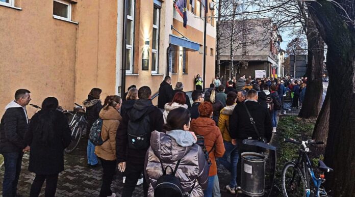 Protest u Bačkom Petrovcu