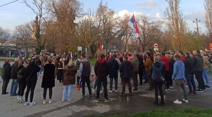Protest u Bačkom Petrovcu