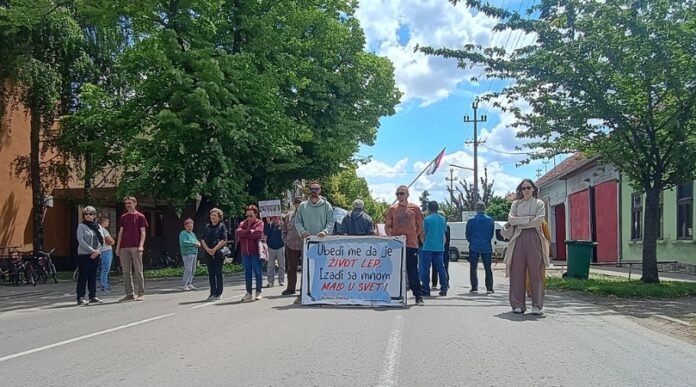 Protest u Bačkom Petrovcu