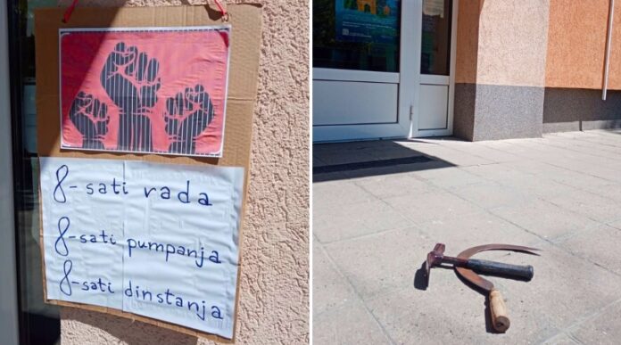 Protest u Bačkom Petrovcu