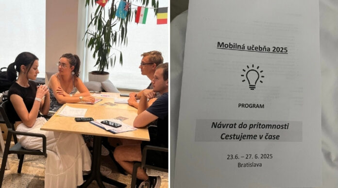 Edukačny seminar, petrovski gymnazisti, Mobilna učebna