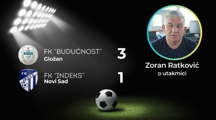 FK Budućnost Gložan FK Indeks pripremna utakmica