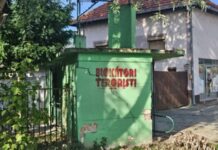 grafiti na ulicama backog petrovca blokaderi teroristi vesti
