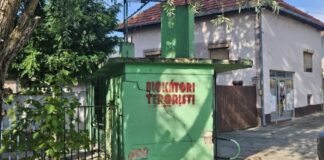 grafiti na ulicama backog petrovca blokaderi teroristi vesti