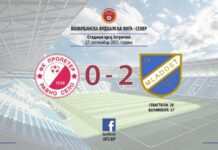 Sebastijan i Balinović za drugu radost Petrovčana FK Proleter Ravno Selo FK Mladost Bački Petrovac