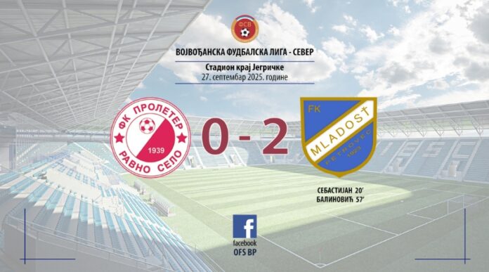 FK Proleter Ravno Selo FK Mladost Bački Petrovac