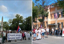 Protesti u Bačkom Petrovcu