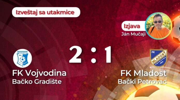 Vojvodina Bačko Gradište - Mladost Bački Petrovac
