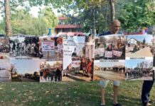 izlozba fotografija sa protesta odzaci backi petrovac