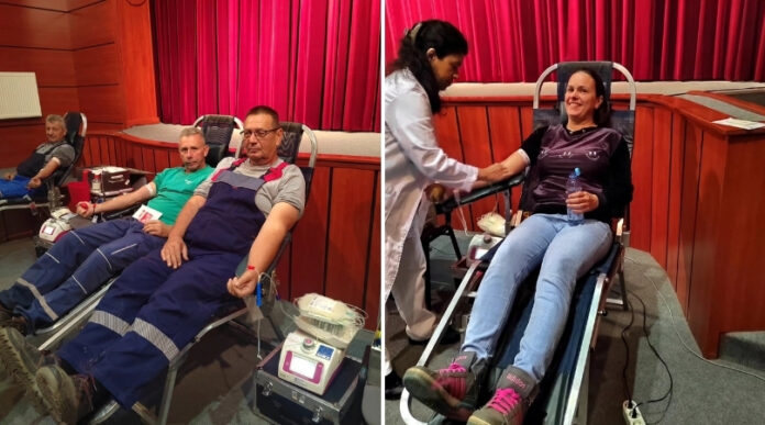Akcija dobrovoljong davanja krvi u Gložanu Akcija dobrovoljong davanja krvi u Gložanu