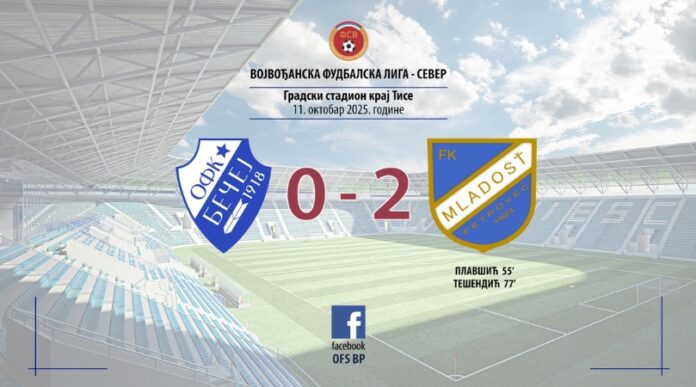 FK Bečej 1918 - FK Mladost Bački Petrovac FK Bečej 1918 - FK Mladost Bački Petrovac