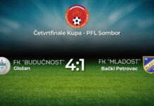 Kup Budućnost Gložan - Mladost Bački Petrovac