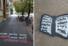 Precrtavanje ćaci grafita u Bačkom Petrovcu