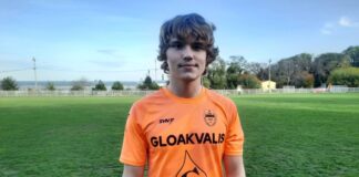 Mihailo Oros, golman FK Budućnost Gložan