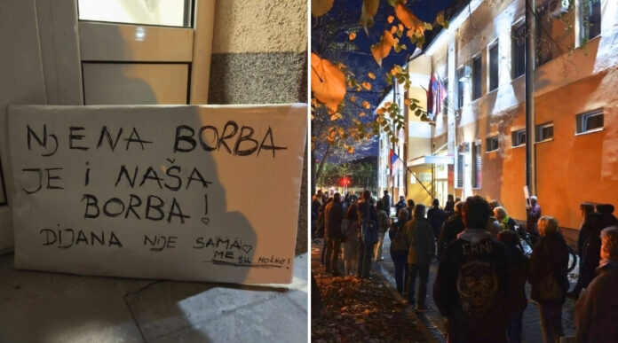 Poruke podrške Dijani Hrki u Bačkom Petrovcu Poruke podrške Dijani Hrki u Bačkom Petrovcu