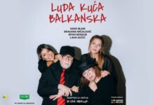 Luda kuća balkanska, predstava