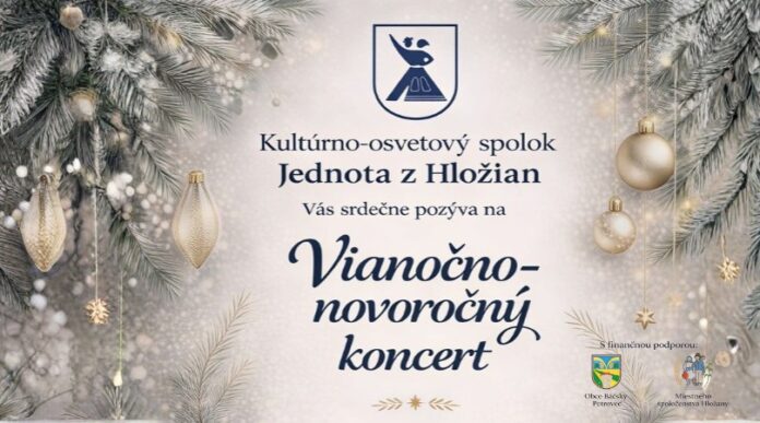 Vianočno novoročny koncert v Hložanoch Vianočno novoročny koncert v Hložanoch