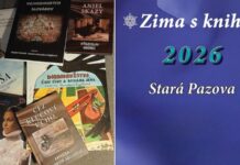 Zima s knihou v Starej Pazove