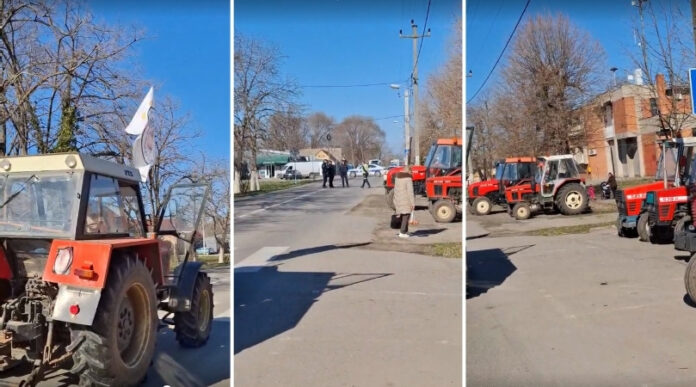 Blokade poljoprivrenika u Kisaču