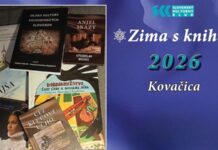 Zima s knihou v Kovačici