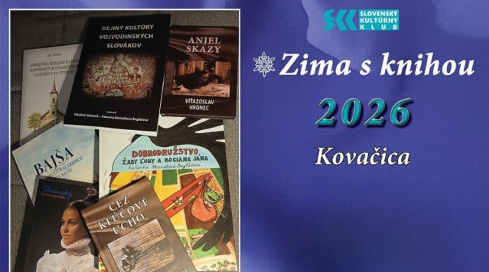 Zima s knihou v Kovačici Zima s knihou v Kovačici