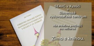 Zima s knihou v Kysači