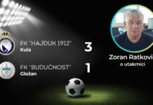 Hajduk 1912 - Budućnost Gložan