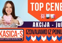 Šok akcija u julu u trgovini Kasica-S u Bačkom Petrovcu